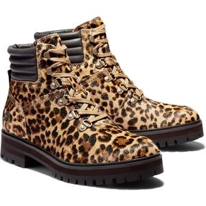*FINAL PRICE DROP* Leopard Print Timberland London Square Hiker Boot W 9.5